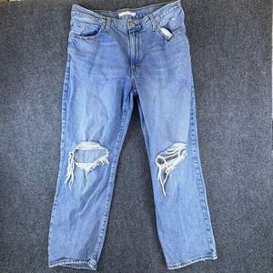 Levi's '94 Baggy Jeans Womens 33x29 Blue Denim Cotton Distressed Casual Mid Rise